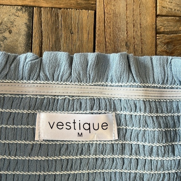 Vestique Stand Out Ruffle Skort Blue NWT Size Medium - Picture 4 of 8